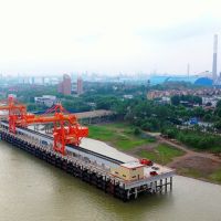 有利于砂石外運！江西首座萬噸級碼頭建成