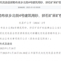 溢價率達1127%！該省一砂石礦成功出讓